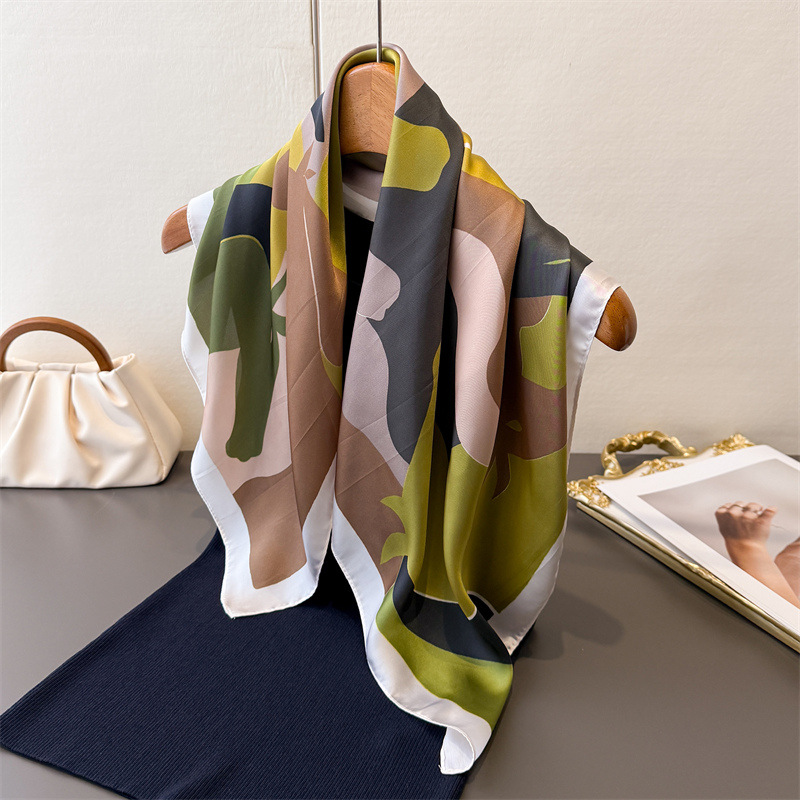 Silk Scarf Square - Nuevo Pañuelo Cuadrado para Mujer 2026,