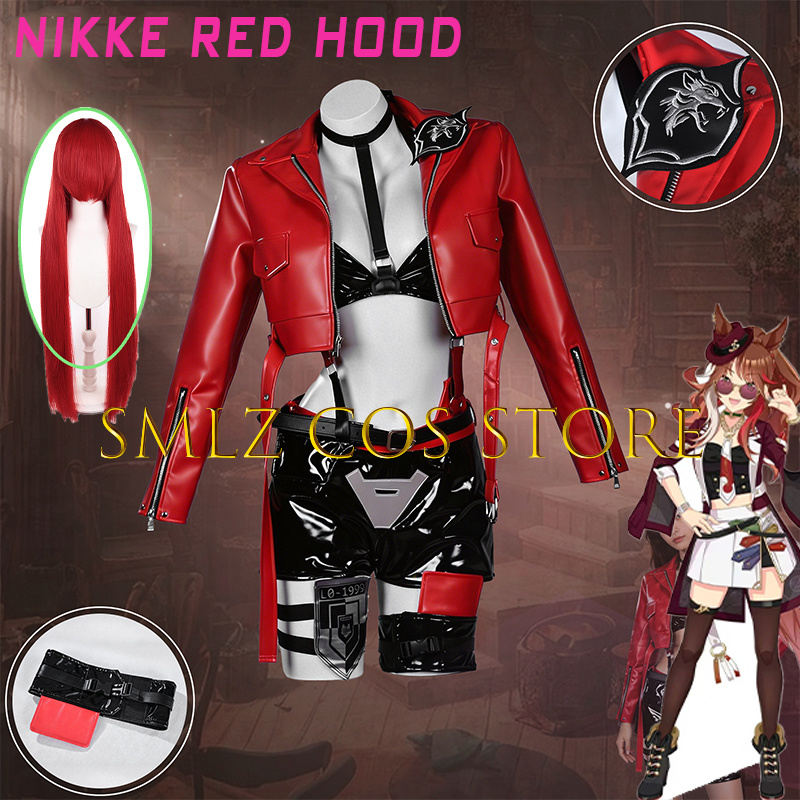 Women'S Red Accessories - Disfraz de Cosplay de Caperucita Roja