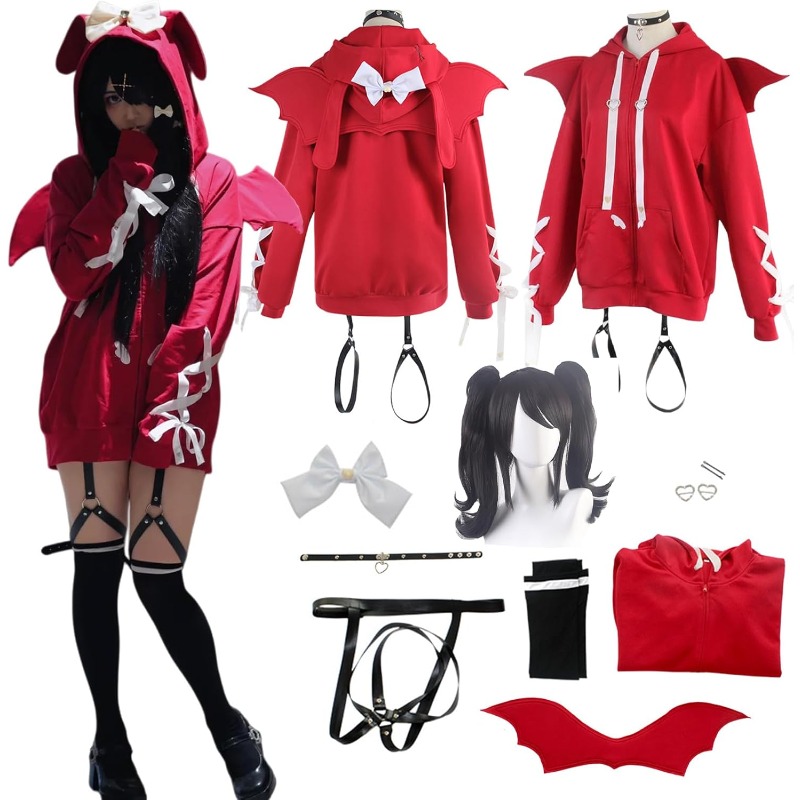Women'S Red Accessories - Juego Rain Ame disfraz ancla niñas