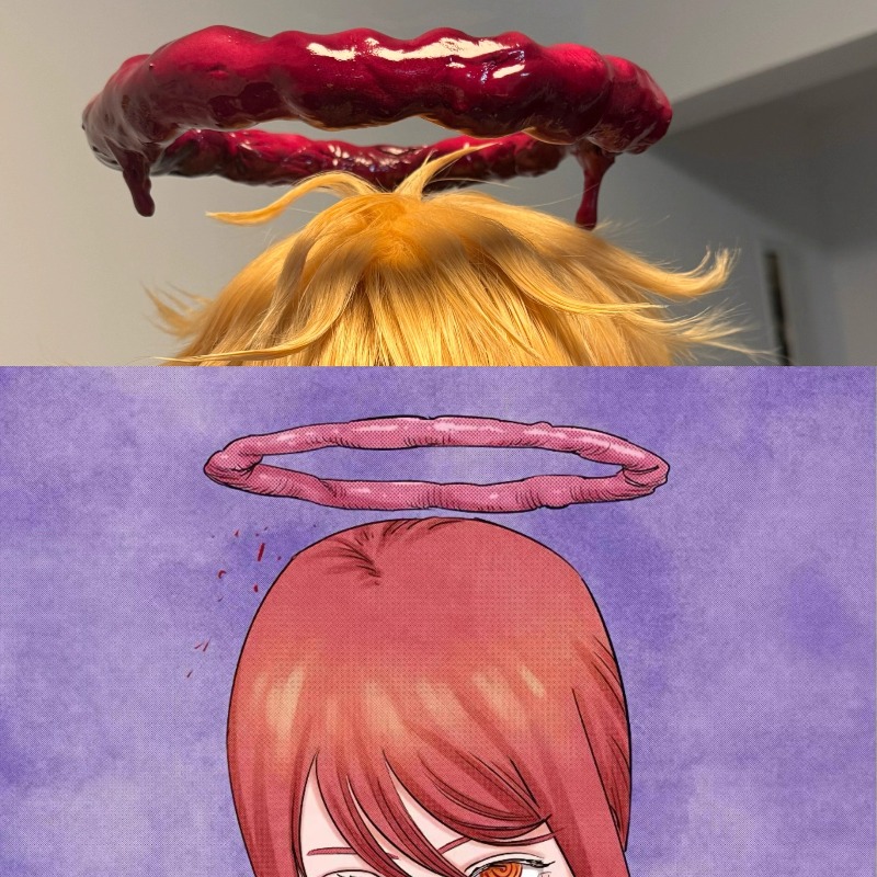 Motosierra de Cosplay de Anime - Women'S Red Accessories reseña y precio