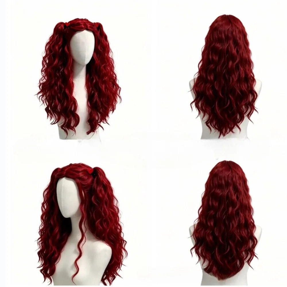 Peluca Sintética Larga y Rizad - Women'S Red Accessories reseña y precio