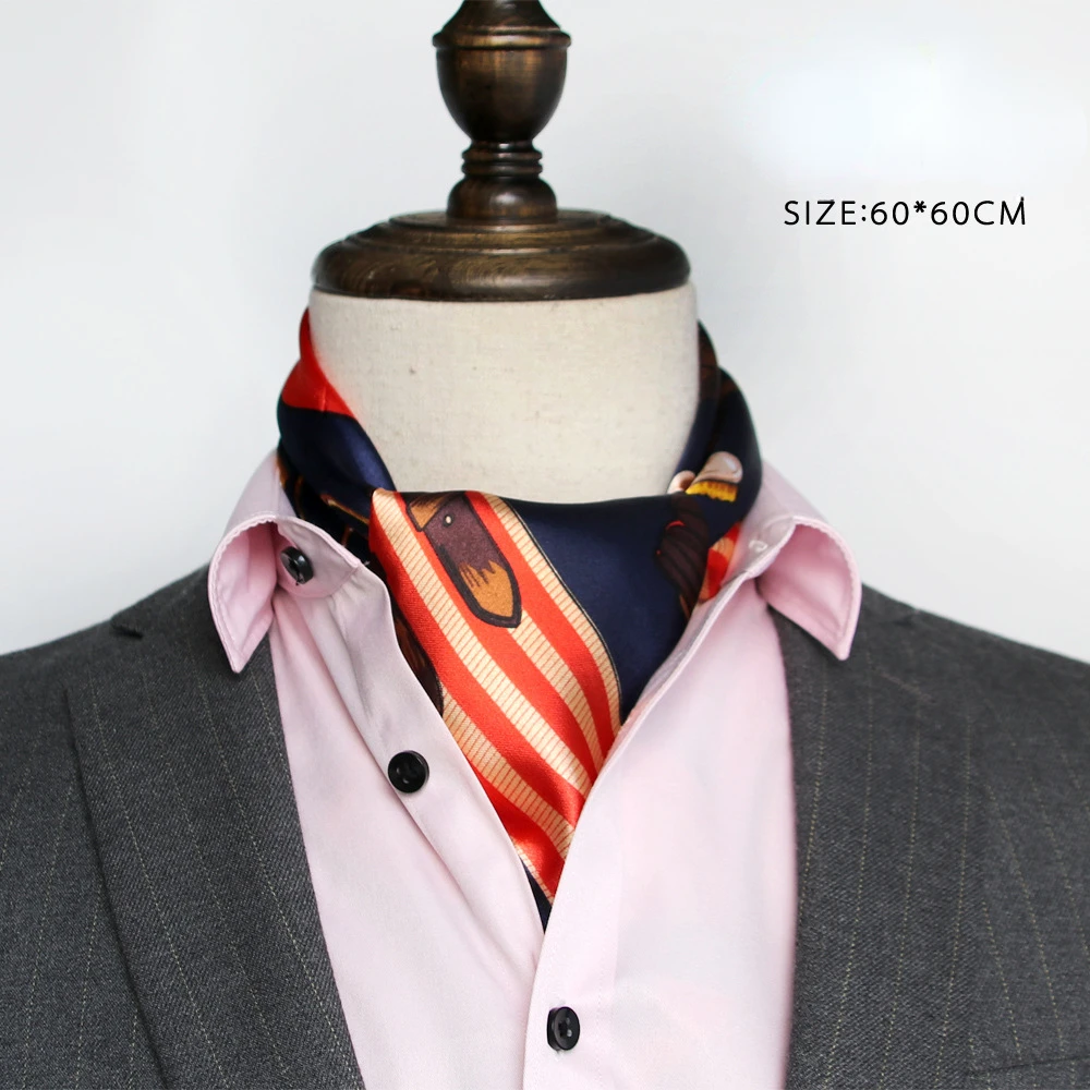 Bufanda de seda británica para - Silk Scarf Square reseña y precio