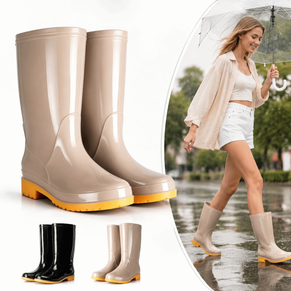 Botas de lluvia largas antides - Women Kitchen Accessories reseña y precio