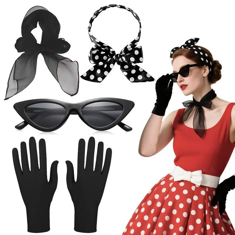 Accesorios de Disfraz Retro de - Women'S Accessories In The 1950S reseña y precio