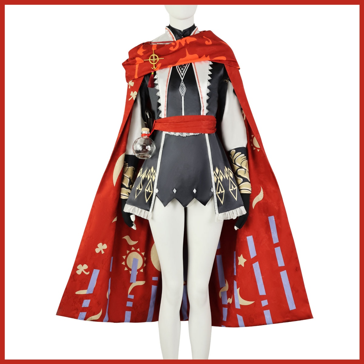 Disfraz de Cosplay de Exusiai  - Women'S Red Accessories reseña y precio